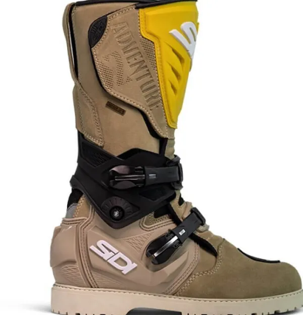 SIDI Adventure 2 GoreTex Boots Sand/Ochre>Heren Heren Motorlaarzen|Adventure Motorlaarzen