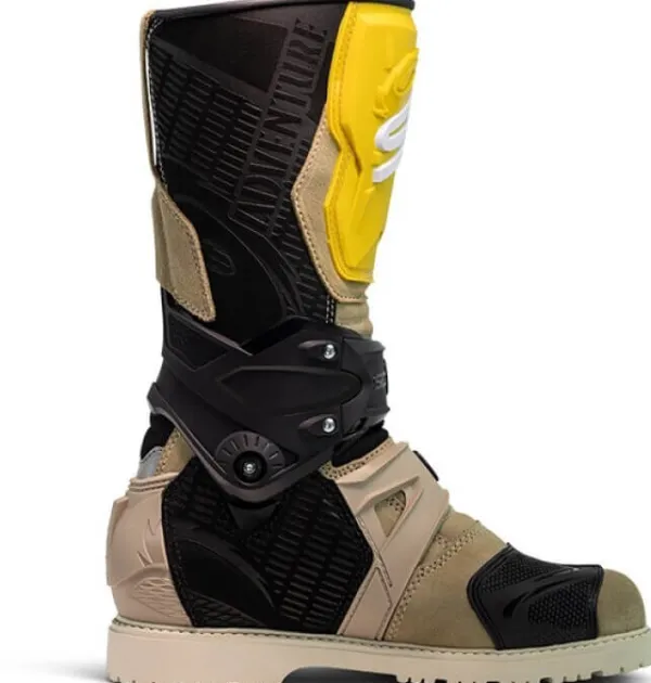 SIDI Adventure 2 GoreTex Boots Sand/Ochre>Heren Heren Motorlaarzen|Adventure Motorlaarzen