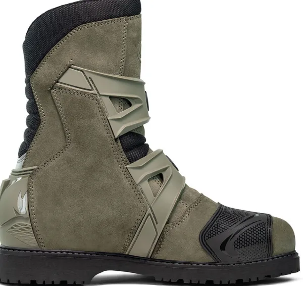SIDI Mid Adventure 2 Gore-Tex Boots Matt Green 199>Heren Korte Motorlaarzen|Heren Motorlaarzen