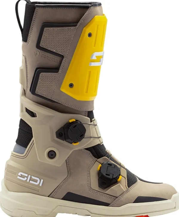 SIDI Taurus GTX Sand Ochre>Heren Heren Motorlaarzen|Adventure Motorlaarzen