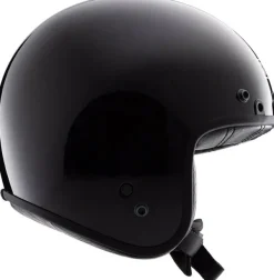 Simpson Chopper Solid Black 06> Jethelmen