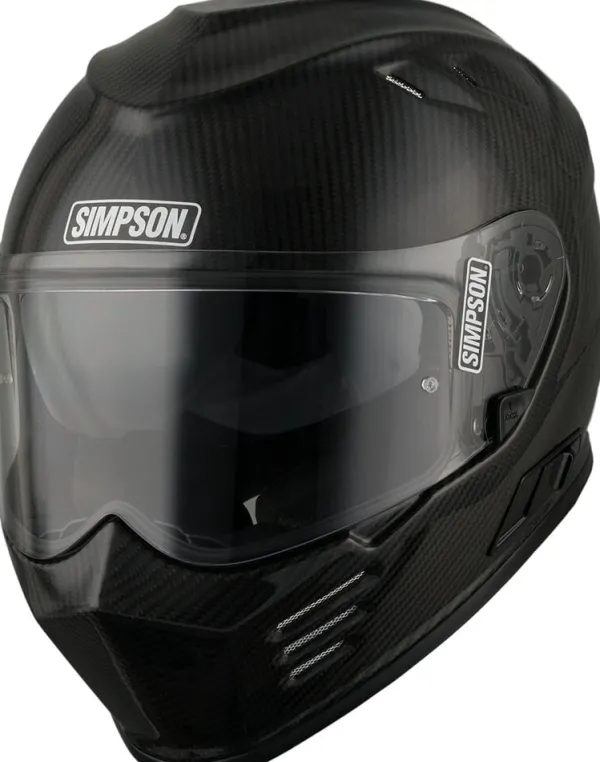 Simpson Venom Carbon 06> Integraalhelmen|Helmen Met Zonnevizier