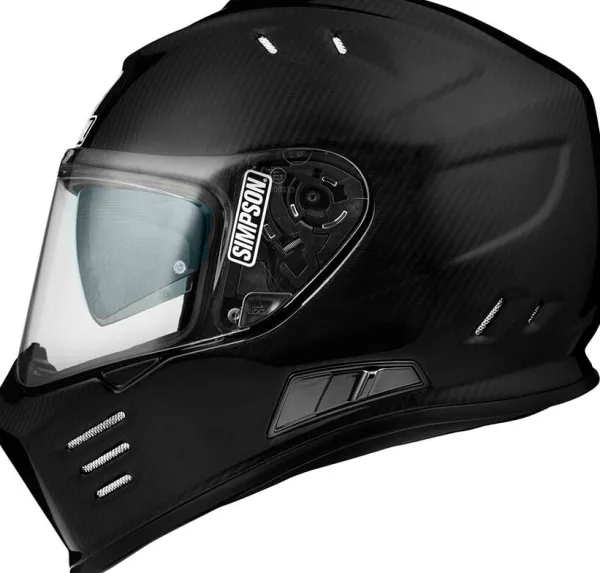 Simpson Venom Carbon 06> Integraalhelmen|Helmen Met Zonnevizier