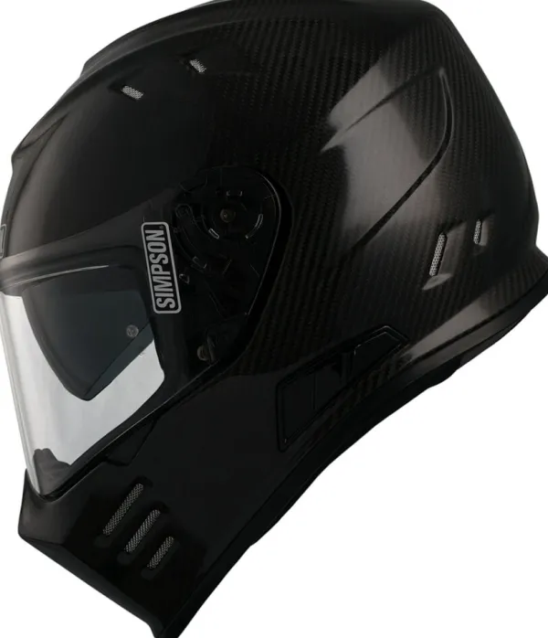 Simpson Venom Carbon 06> Integraalhelmen|Helmen Met Zonnevizier