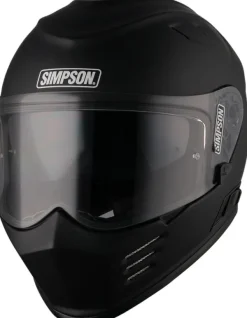 Simpson Venom Matt Black 06> Integraalhelmen|Helmen Met Zonnevizier