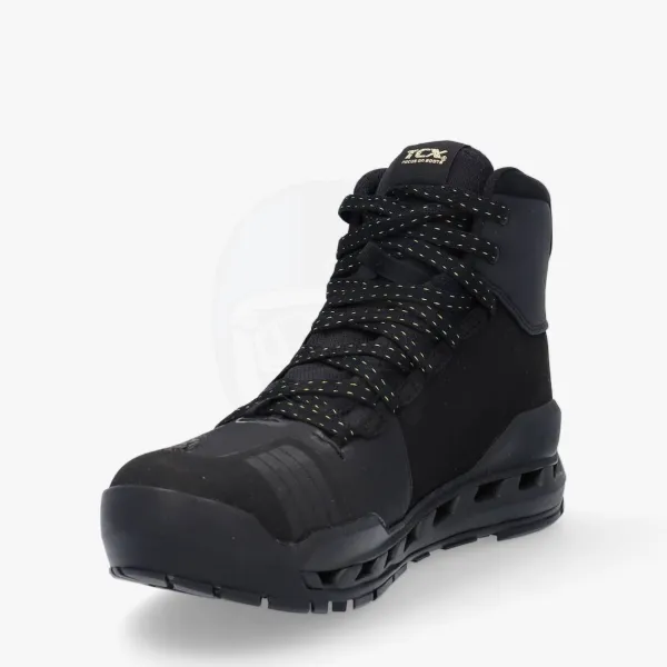 TCX Climatrek Surround Lady GTX Shoes Black/Gold 885>DAMES Dames Motorschoenen