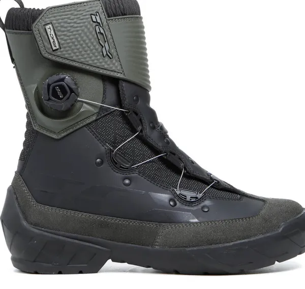 TCX Infinity 3 Mid WP Boots Black/Green D07>Heren Heren Motorlaarzen|Adventure Motorlaarzen