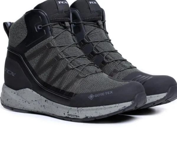 TCX Speedtrek GTX Shoes Green/Grey 663>Heren Heren Motorschoenen|Waterdichte Motorschoenen