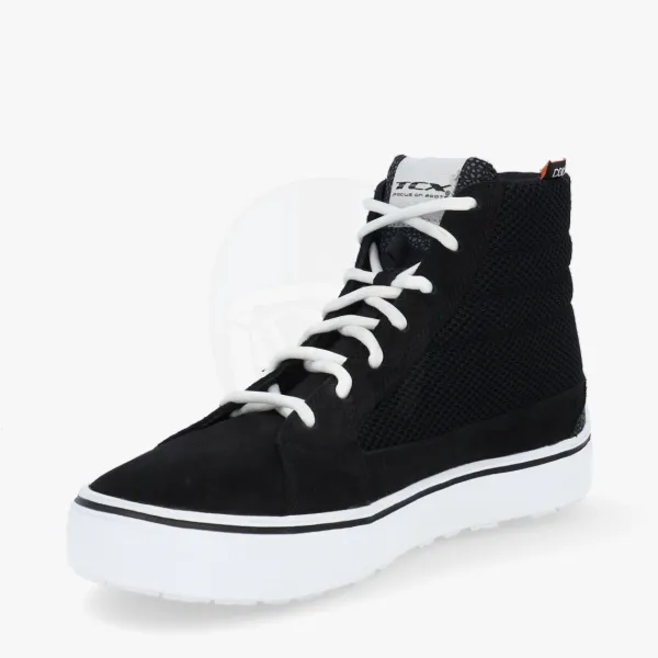 TCX Street 3 Lady Air Shoes Black/White 622>DAMES Dames Motorschoenen|Casual Motorschoenen