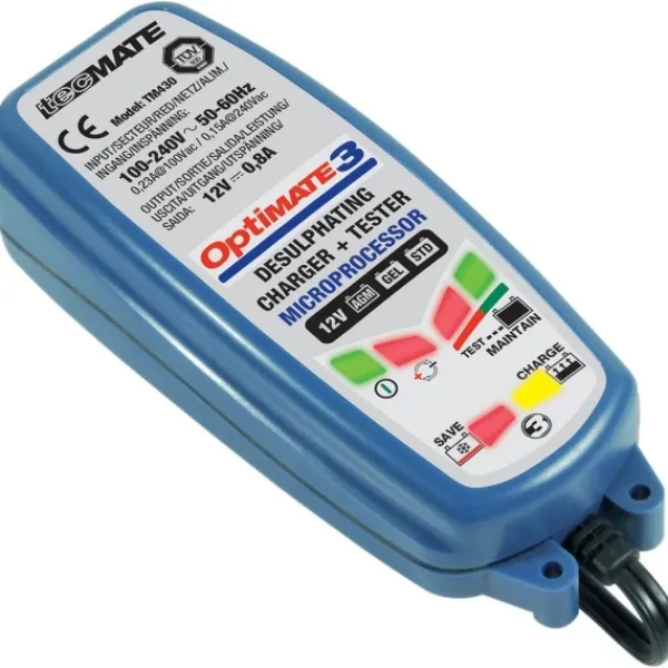 Optimate Tecmate 3 Acculader> Motor Accessoires