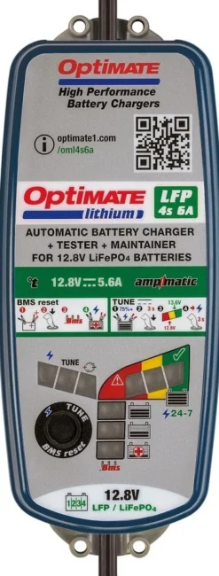 Optimate Tecmate Lithium 6A Acculader><noscript><img width=