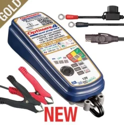 Optimate Tecmate 4 Quad Gold Acculader><noscript><img width=