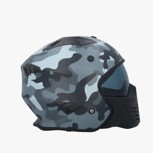 VITO Bruzano Camo> Jethelmen|Helmen Met Zonnevizier