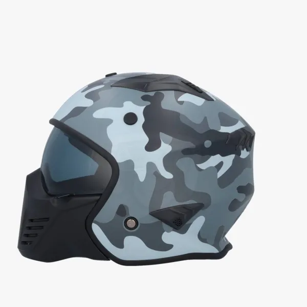 VITO Bruzano Camo> Jethelmen|Helmen Met Zonnevizier