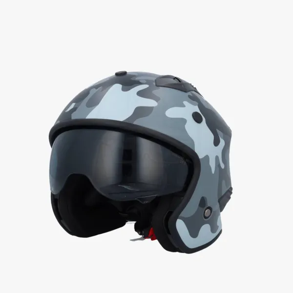VITO Bruzano Camo> Jethelmen|Helmen Met Zonnevizier