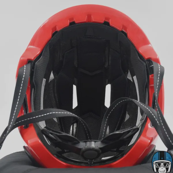 VITO E-City Gloss Black/Red> Fietshelmen