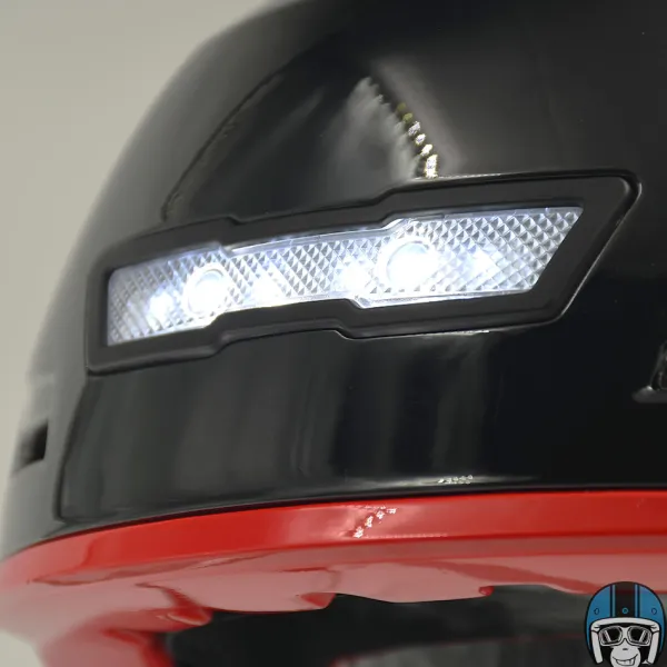 VITO E-City Gloss Black/Red> Fietshelmen