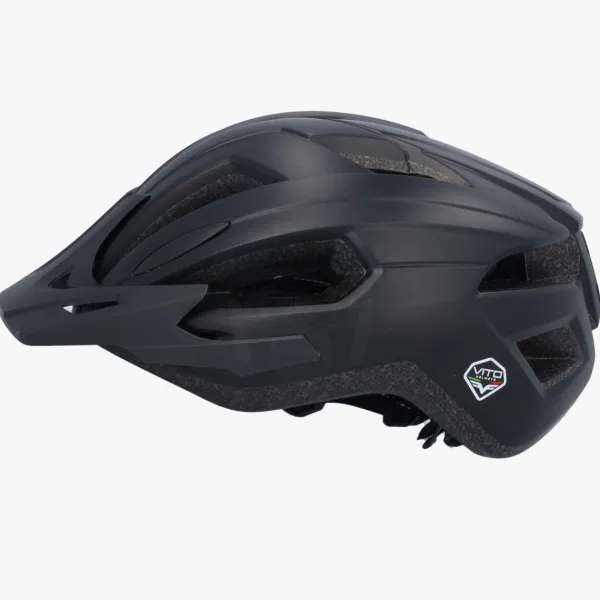 VITO E-Village Peak (e-bike) Mat Zwart> Fietshelmen