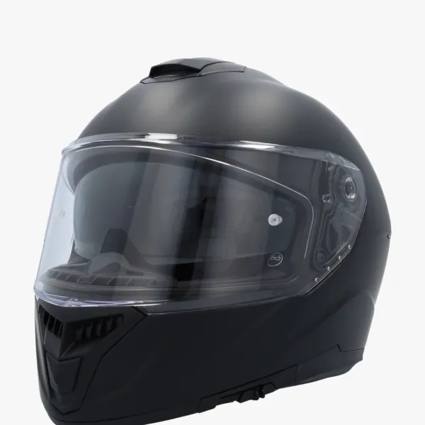 VITO Grote Maat Integraalhelm Met Zonnevizier Mat Zwart> Integraalhelmen