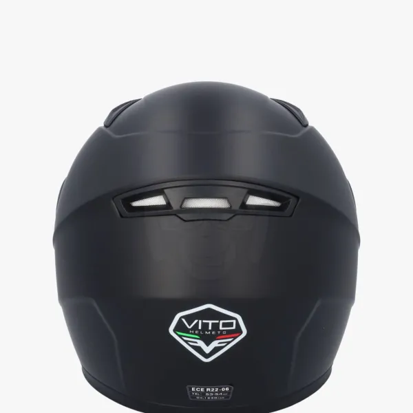 VITO Integraal Bambino Mat Zwart> Kinder Scooterhelmen