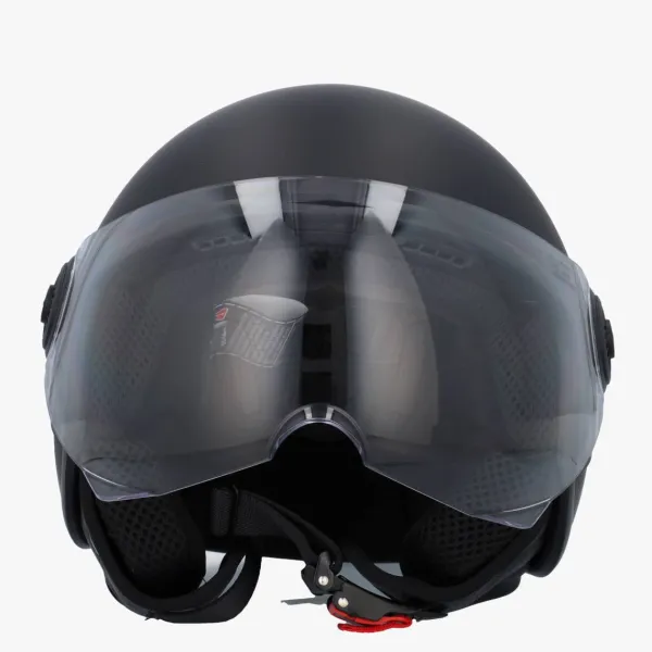 VITO Jet Loreto scooterhelm matzwart>DAMES Vespa Helmen|Jethelmen