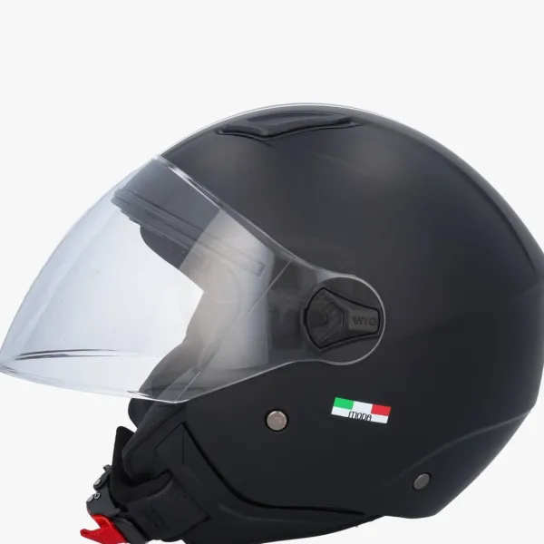 VITO Jet Moda Bambino Matt Black Kinderhelm>DAMES Vespa Helmen|Kinder Scooterhelmen