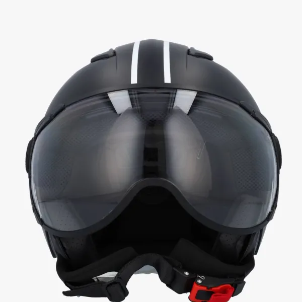 VITO Jet Moda Matzwart Black Edition>DAMES Vespa Helmen|Jethelmen