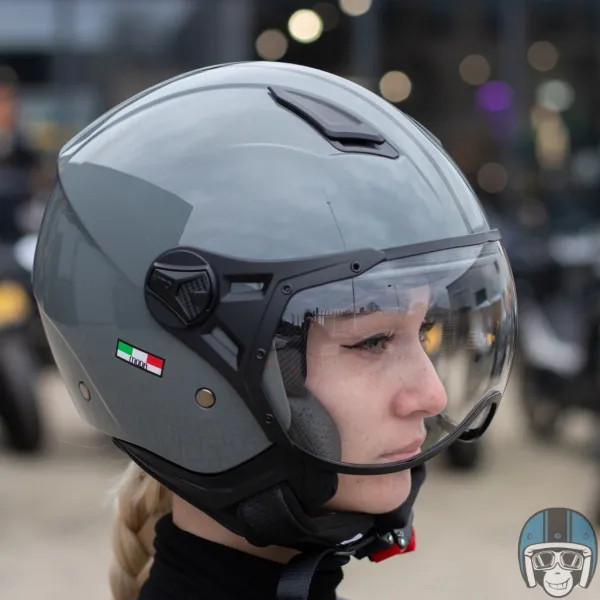 VITO Jet Moda Nardo Grey>DAMES Vespa Helmen|Jethelmen
