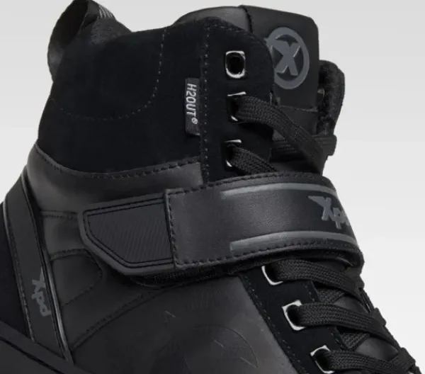XPD MOTO PRO H2OUT Sneaker Black>Heren Heren Motorschoenen