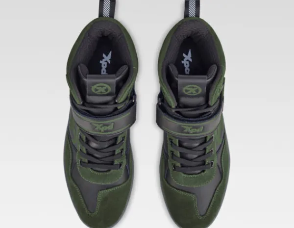 XPD MOTO PRO H2OUT Sneaker Green/Black>Heren Heren Motorschoenen