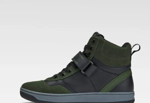 XPD MOTO PRO H2OUT Sneaker Green/Black>Heren Heren Motorschoenen
