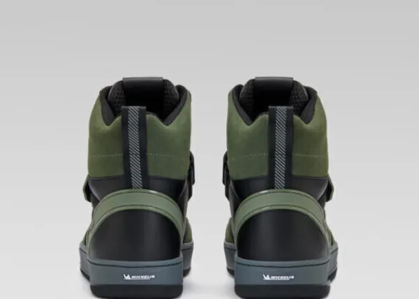 XPD MOTO PRO H2OUT Sneaker Green/Black>Heren Heren Motorschoenen