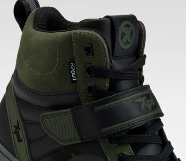 XPD MOTO PRO H2OUT Sneaker Green/Black>Heren Heren Motorschoenen