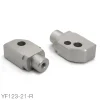 Barracuda Yamaha Bracket Kit Rear "2" (Pair) YF123-21-R> Motor Onderdelen